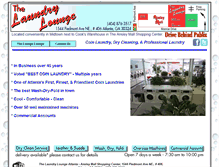 Tablet Screenshot of laundryloungeatlanta.com